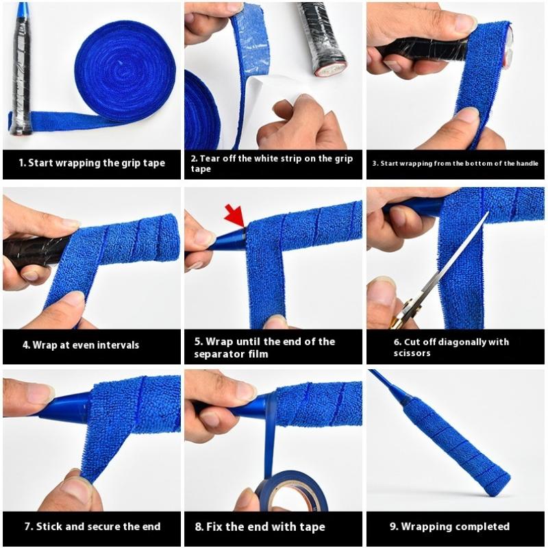 *New 1Set 5m/10m Towel Glue Gr - đánh giá và giá Badminton Vs Tennis