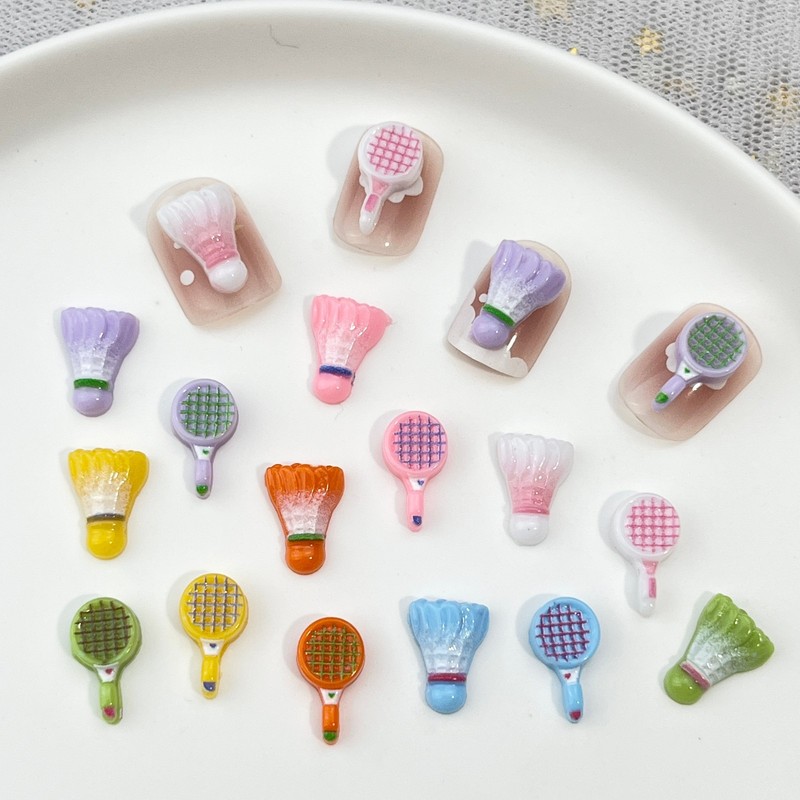 20pcs 3D Mini Cartoon Simulate - đánh giá và giá Badminton Minion